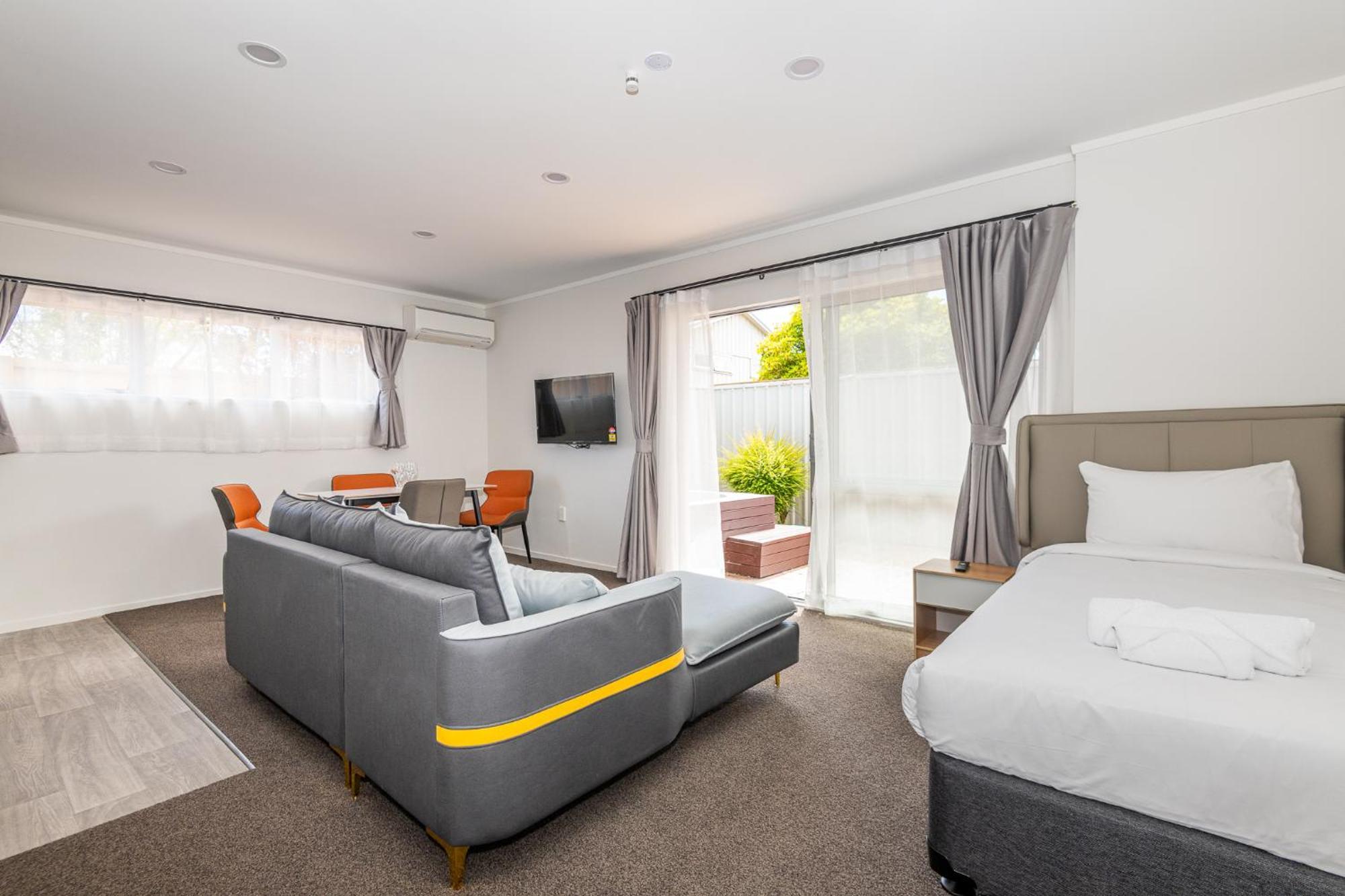 Aurora City Suites Motel โรโตรัว ภายนอก รูปภาพ