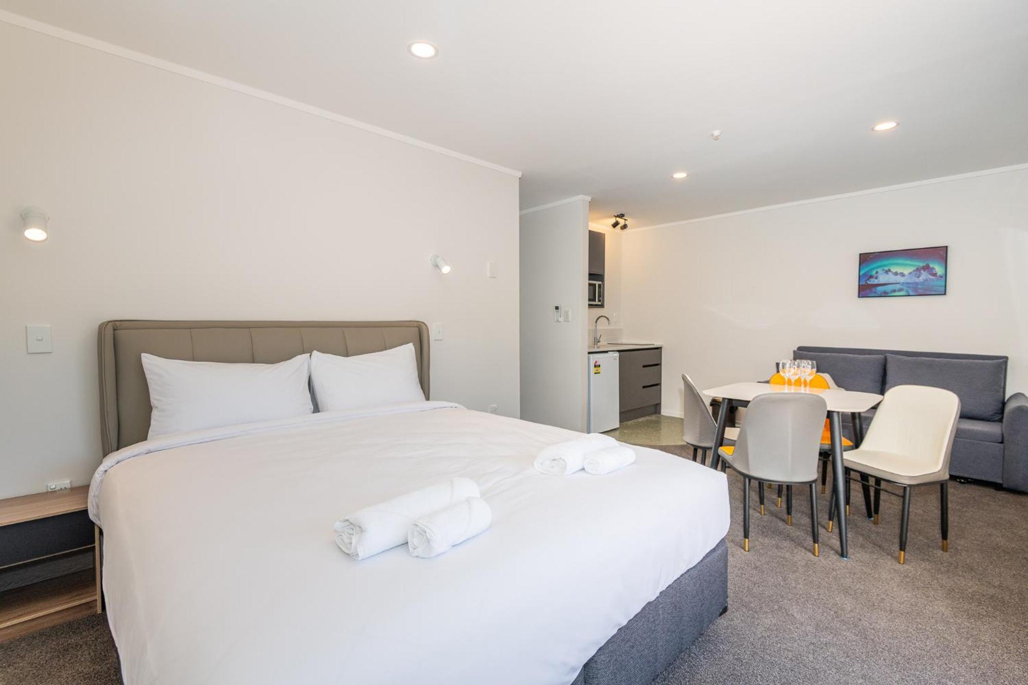 Aurora City Suites Motel โรโตรัว ภายนอก รูปภาพ